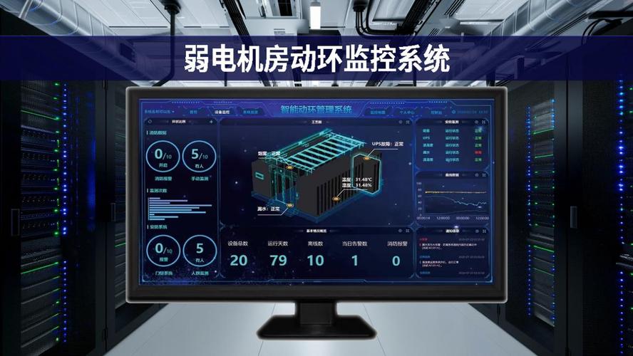 弱电机房动环监控系统,智能联动,增强机房安全防护能力